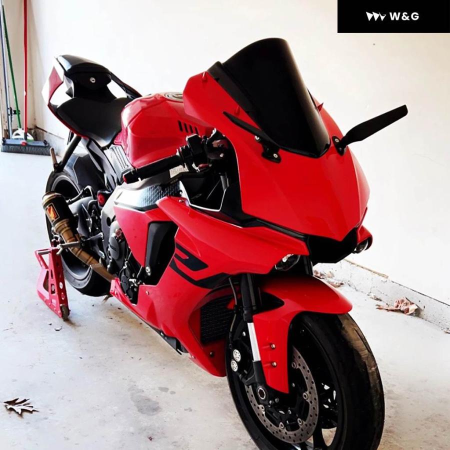 並行輸入品  ヤマハ YZF-R1 R1 2015-19 オートバイ バイク サイドミラー ウィング調整可能回転式バックミラーの画像