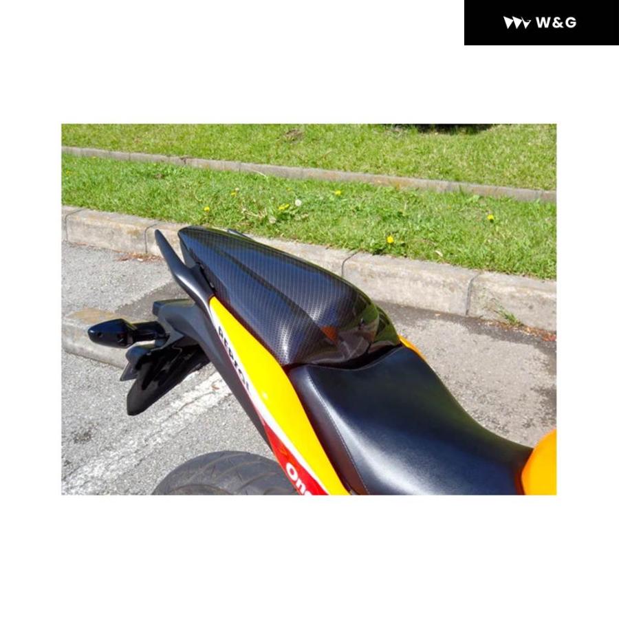 並行輸入品  オートバイ バイク パッセンジャー リア フェアリング シートカウルカバー 2011 2012 2013 ホンダ Cの画像