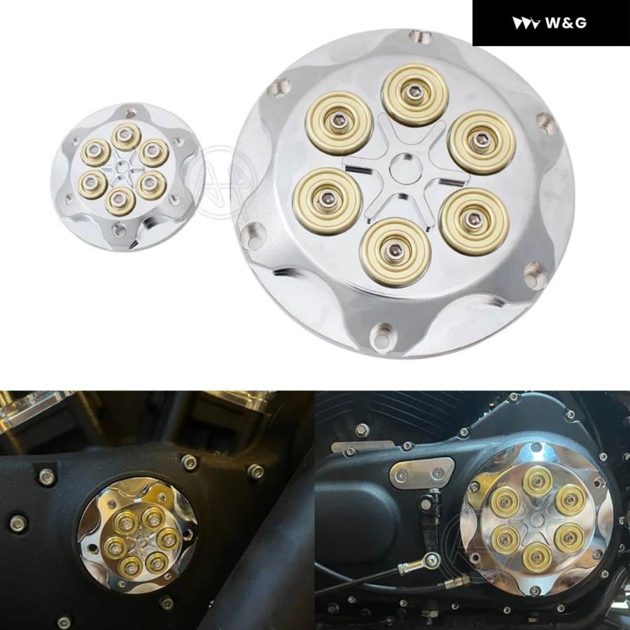 並行輸入品  オートバイ バイク ダービータイミングタイマーカバー CNC エンジン カバー ハーレー スポーツスター 1200の画像