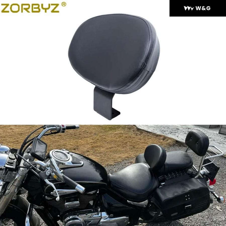 並行輸入品  オートバイ バイク ドライバーライダーバックレスト クッション パッド スズキ VOLUSIA VL400 VL80の画像
