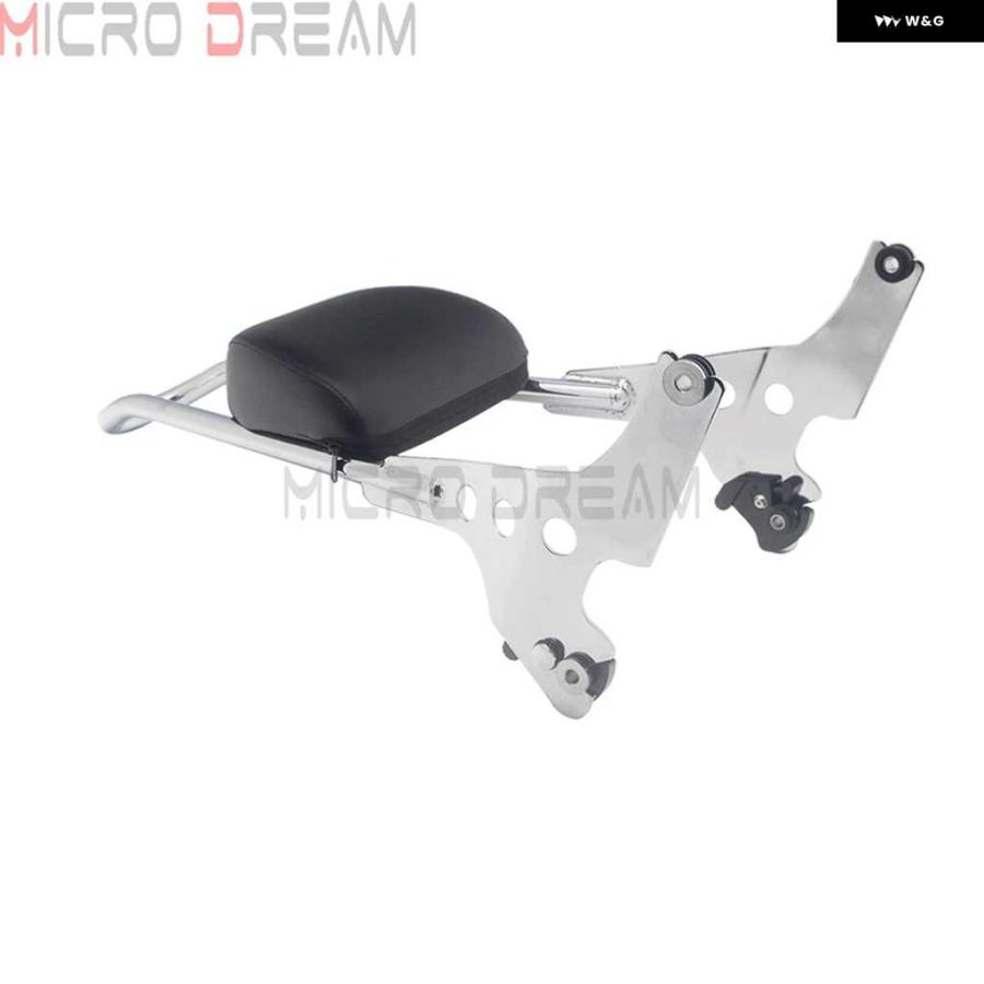 並行輸入品シーシーバー バックレスト パッド ラゲッジラック ハーレー スポーツスター XL883 XL1200 C/N/R 48 72 1200アイアンスーパーロー カスタム_3