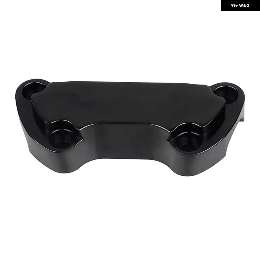 並行輸入品3.5インチ ハンドルバー ライザー+トップクランプ1インチバーキット スポーツスター XL ソフテイル ダイナ_2