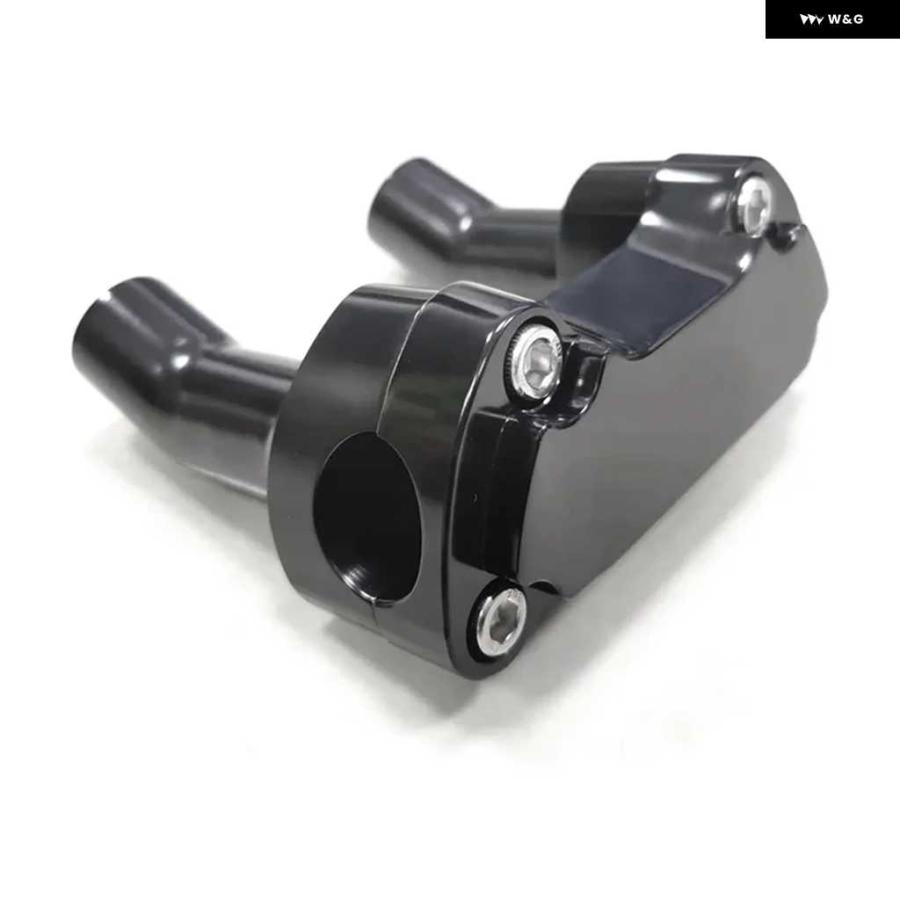 並行輸入品3.5インチ ハンドルバー ライザー+トップクランプ1インチバーキット スポーツスター XL ソフテイル ダイナ_6