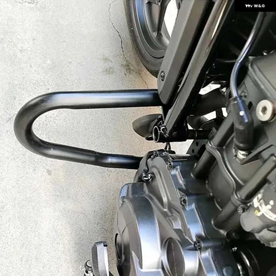 並行輸入品CMX1100 オートバイ バイク アクセサリー エンジン ガード クラッシュ バー バンパー スタントケージ プロテクター ホンダ レブル 1100 2021_3