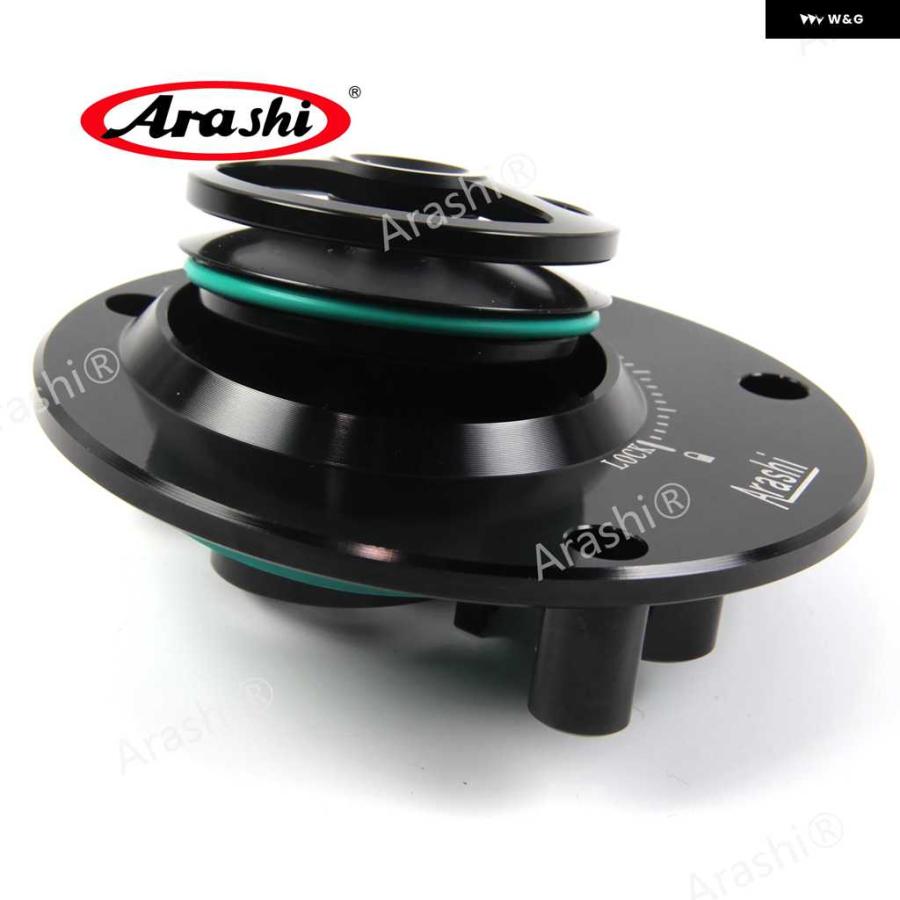 並行輸入品燃料タンク ガスキャップ ヤマハ YZF R3 YZF-R3 2014-18 2022 CNC タンクカバー ガソリン カバー 3取り付けスポットの画像