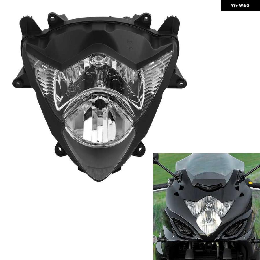 並行輸入品フロント ヘッドライト ヘッドランプ アセンブリ スズキ GSXR1000 2005 2006 GSX1250FA バンディット 1250F 2010-2016 オートバイ バイクの画像