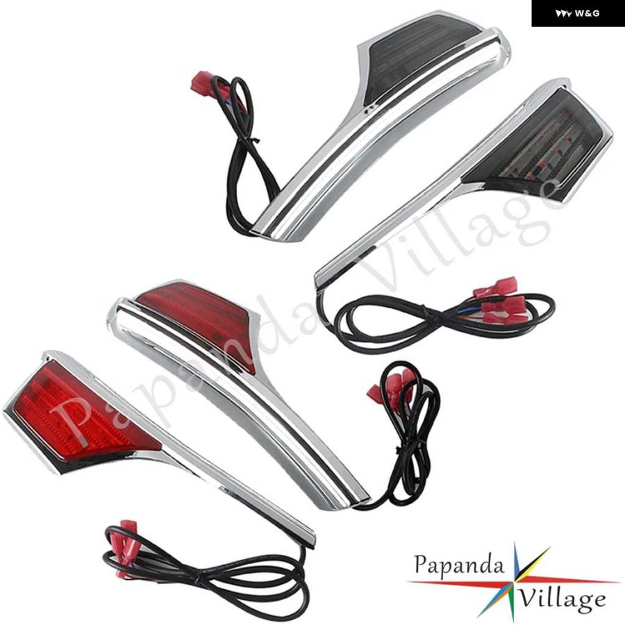 並行輸入品リアウィンカーウインカー ホンダ ゴールドウイング GL1800 パッセンジャーグラブレール LEDライト オートバイ バイク_7