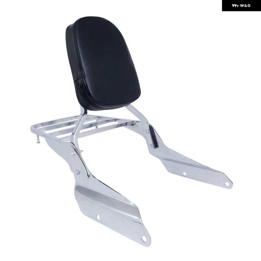 並行輸入品オートバイ バイク バックレスト シーシーバー パッド キャリア ホンダ マグナ VF 250 1995-2006 VF 750 1994-2003_1