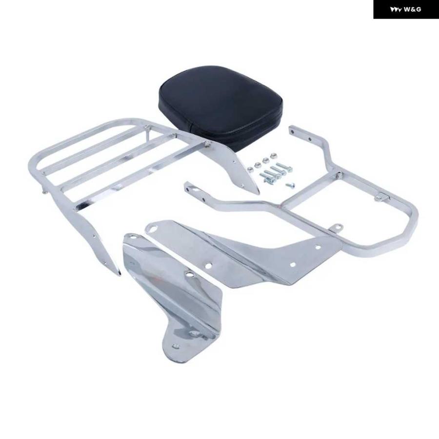 並行輸入品オートバイ バイク バックレスト シーシーバー パッド キャリア ホンダ マグナ VF 250 1995-2006 VF 750 1994-2003_5