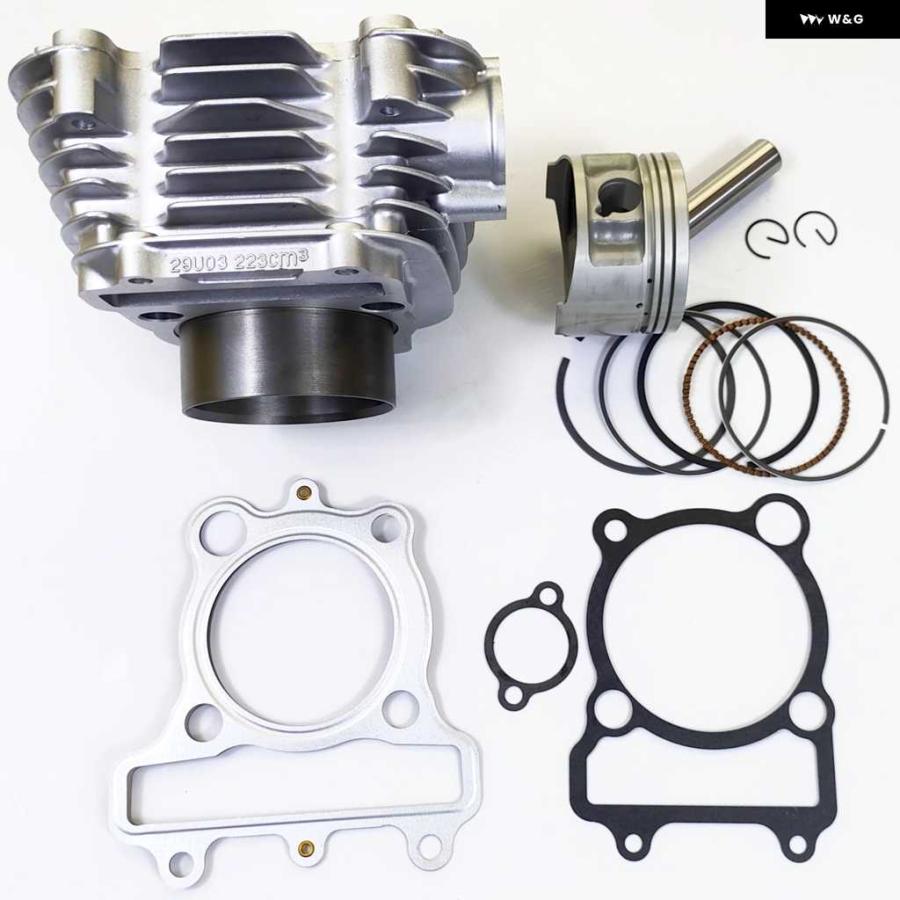 並行輸入品シリンダー ピストンガスケットキット ヤマハ オートバイ バイク TT225 1999 セロー XT225 1992-2000 TTR225 1999-2004 3RW-11310-00-00_4