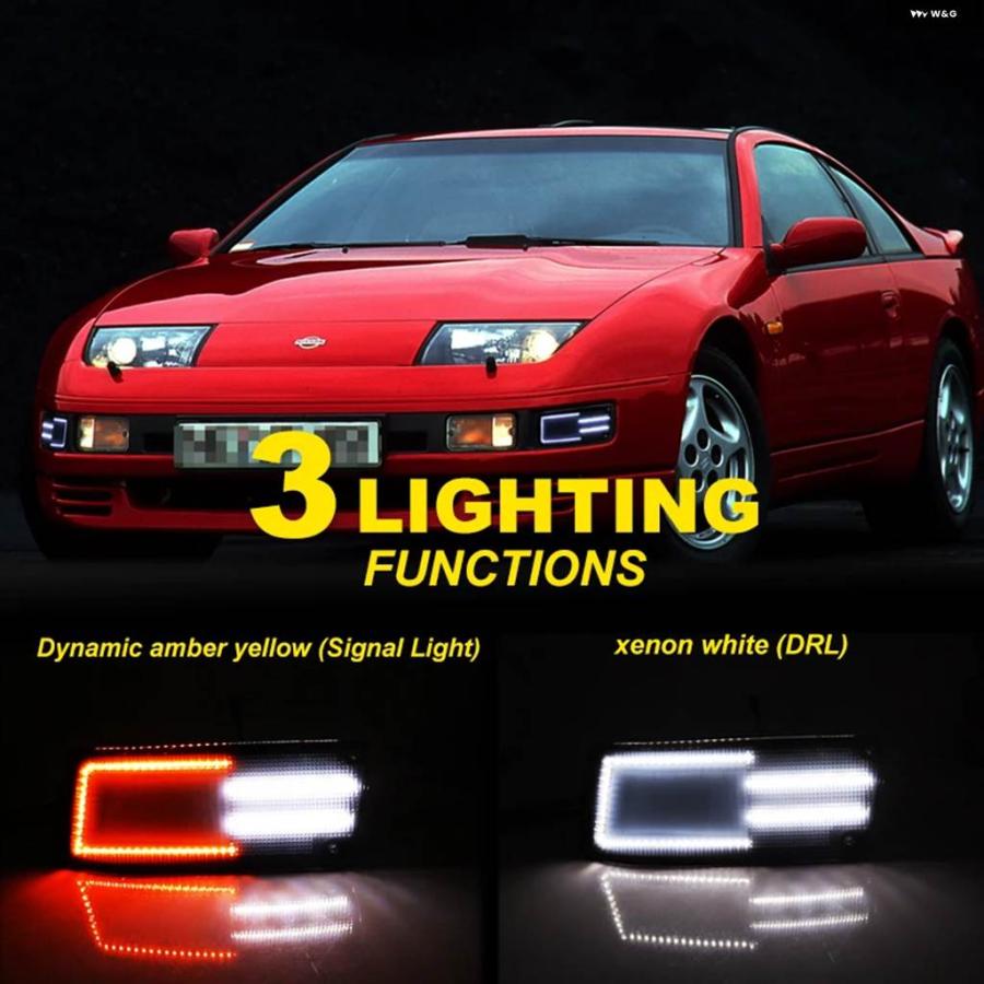 並行輸入品車フロントロア バンパー ウィンカーライト 日産 300ZX Z