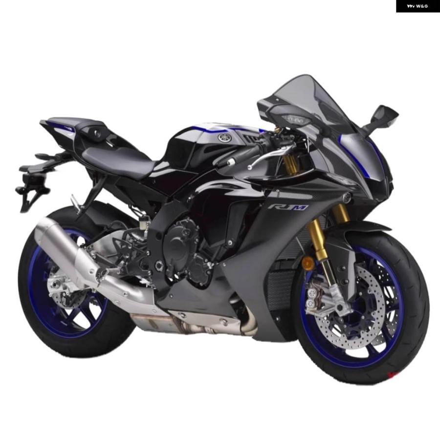 並行輸入品バイク リアパッセンジャー フットペグ ブラケット ヤマハ R1S R1M 2015-2024/YZF R7 2022-2024/ 2017-2025 シルバー/ブラック