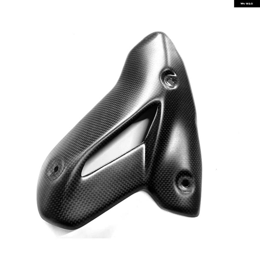 並行輸入品ドゥカティ モンスター 937 950 2021-23 バイク カーボン エキゾースト ヒートシールド 専用アクセサリー_5