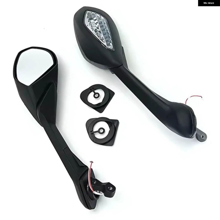 並行輸入品ドゥカティ 939 スーパースポーツ S 2017-2020 バイク 左右バックミラー LED ウィンカー_3