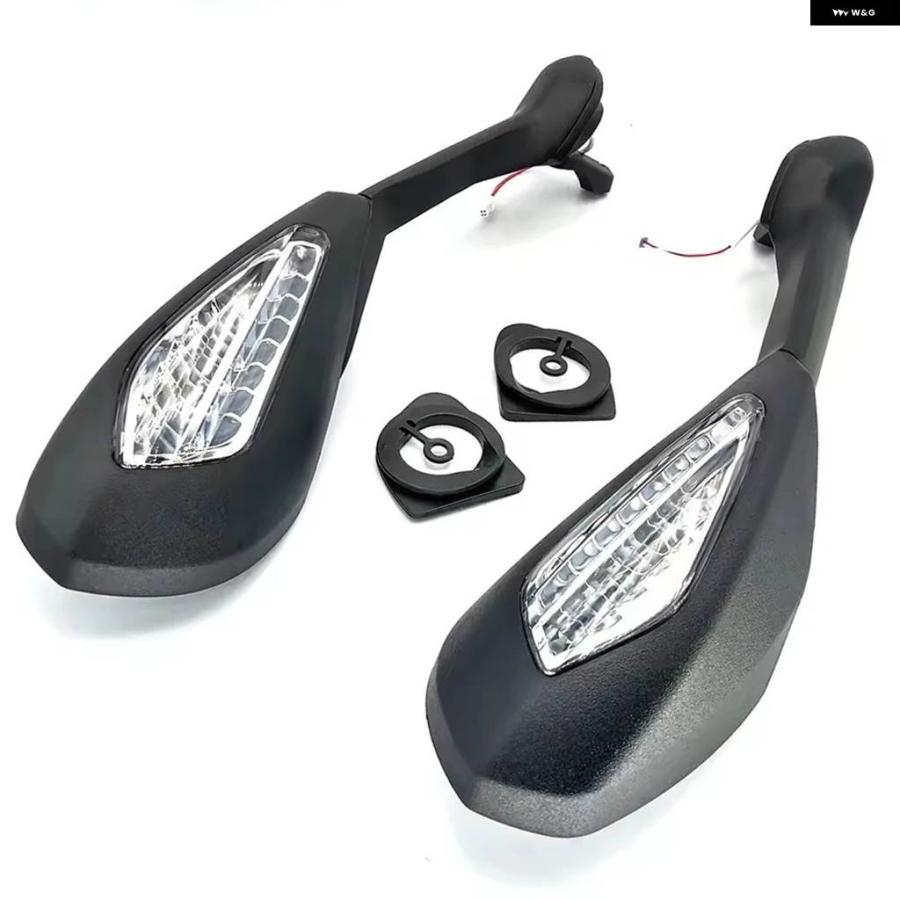 並行輸入品ドゥカティ 939 スーパースポーツ S 2017-2020 バイク 左右バックミラー LED ウィンカー_5