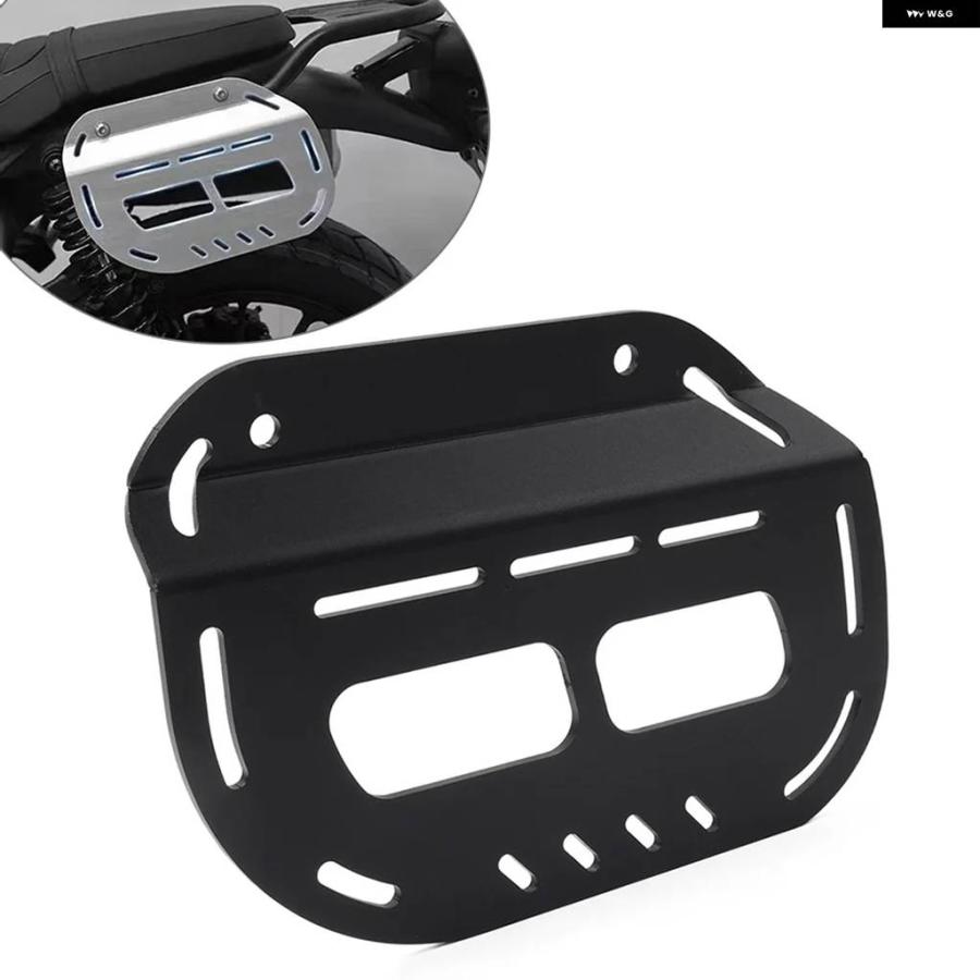 並行輸入品バイク ブラケット ラゲッジ ホルダー サイドラック ブラック/シルバー カバー ホンダ CL500 CL300 2023-2024