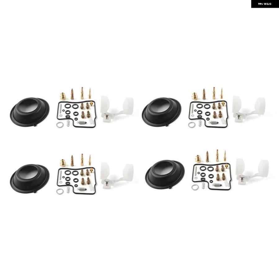 並行輸入品 4X オートバイ キャブレター リペアキット ダイヤフラム フロート ホンダ VF700C VF700 S F VF7の画像