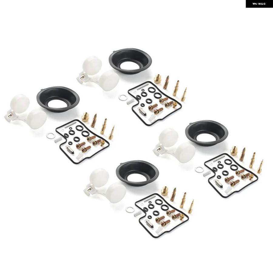 並行輸入品 4X オートバイ キャブレター リペアキット ダイヤフラム フロート ホンダ VF700C VF700 S F VF7の画像