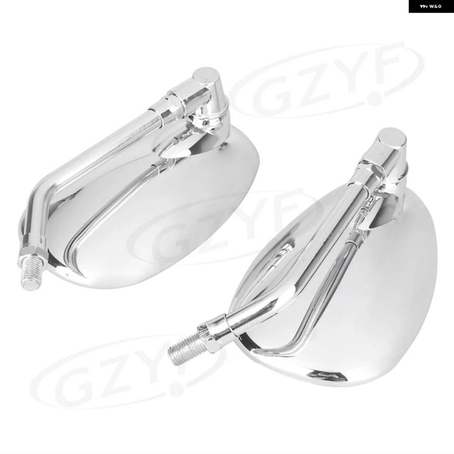 並行輸入品 バイク リアビューサイドウィングミラー ヤマハ MT-01 MT-03 FZ6N FZ1N VMAX 1700 120の画像
