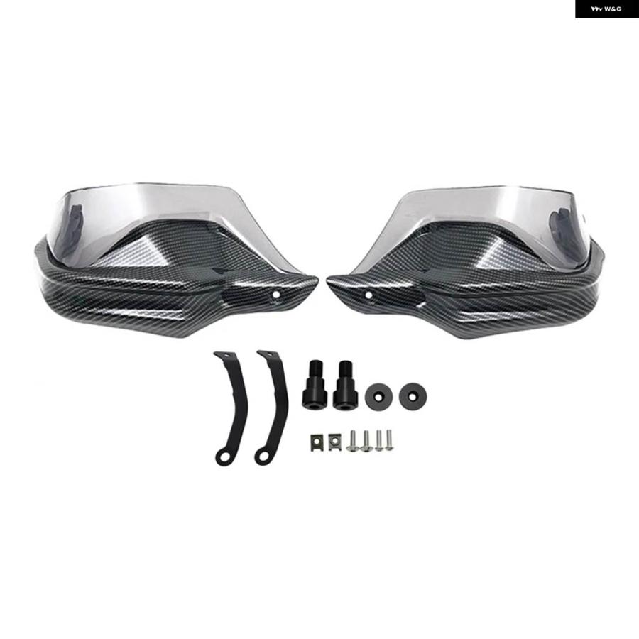 並行輸入品ヤマハ MT07 ハンドルバー ハンドガード MT-07 FZ07 2014-2024 バイク アクセサリー ハンドガード ウィンド ディフレクター ハンドル レバーの画像