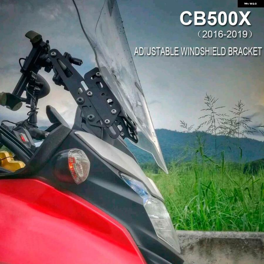 並行輸入品ホンダ CB500X 2016-19 X オートバイ 調整可能 ウインドシールドキット GPS ナビゲーション マウント スマホ ブラケット_9