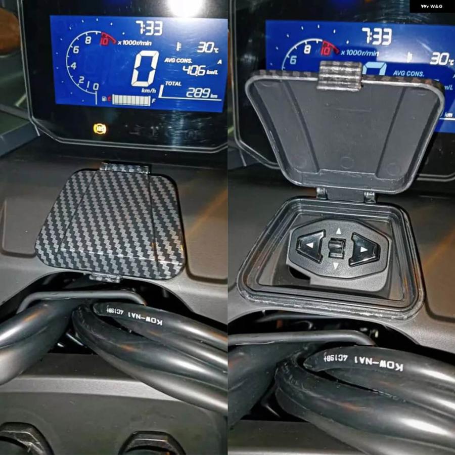 並行輸入品スイッチカバー ホンダ ADV160 メータースイッチ ボタン