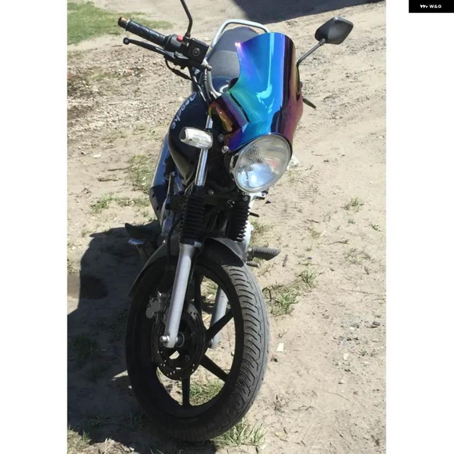 並行輸入品フロントガラス スクリーン 1983-2007 カワサキ ZEPHYR ZR 250 400 550 750 1100 A B C BALIUS XANTHUS ヘッドライト サイド マウント_11