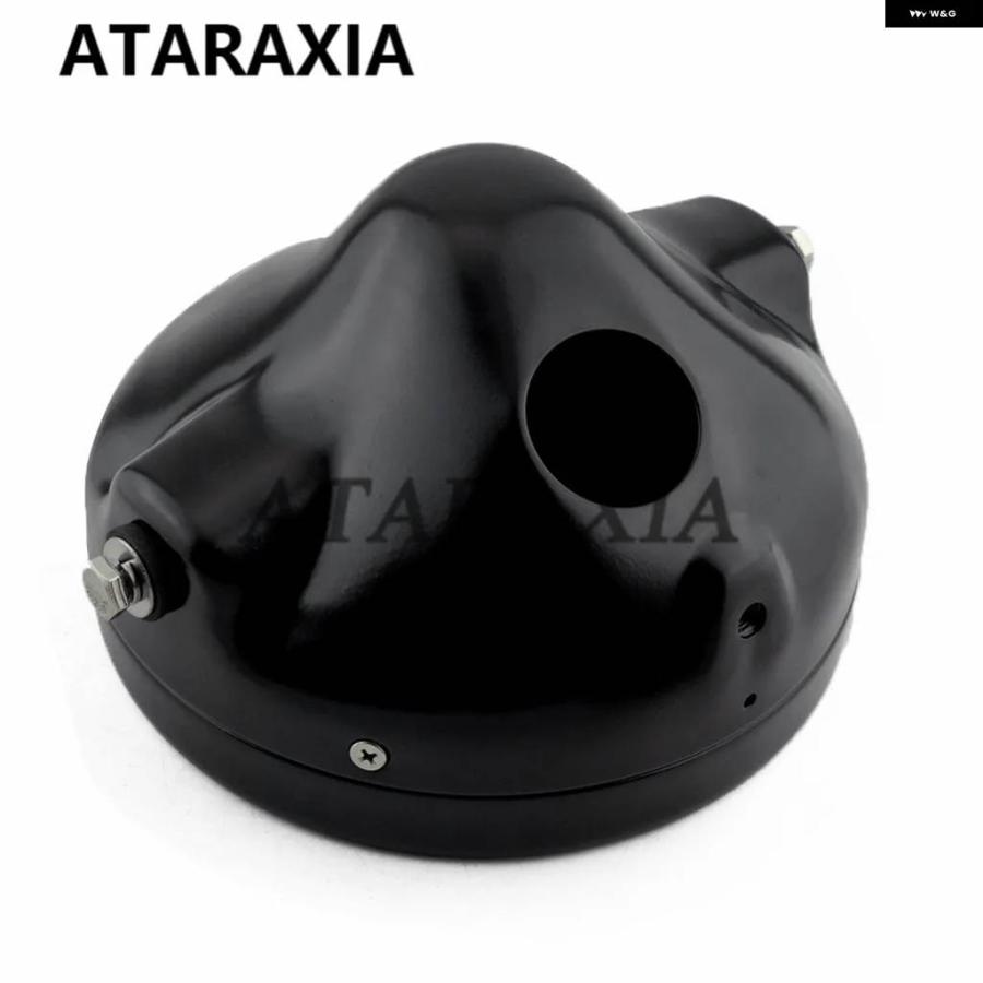 並行輸入品7インチ オートバイ ヘッドライト サイド マウント ラウンドLED ヘッドライト ハウジング マウント カバー ヘッドランプ ライトハウス ヘッド_11