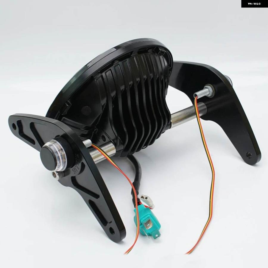 並行輸入品MSX125 2013-2016 ドゥカティ VENOM X12RS 125 フロント フォーク 60W LED ヘッドライト スポット 60W_6