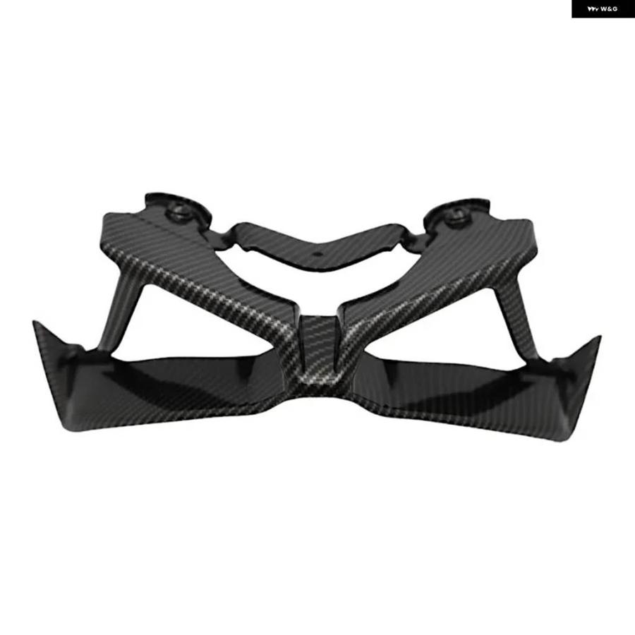 並行輸入品ヤマハ MT09 カーボン ダウンフォース ネイキッド フロントスポイラー ウィングレット エアロダイナミック ウィング フロントスポイラー キッ