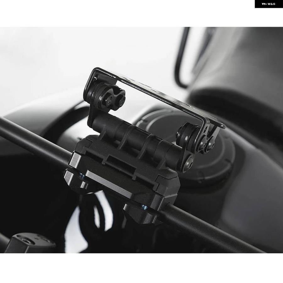 並行輸入品オートバイ GPS / スマートフォンナビゲーションGPSプレート ブラケット アダプター ホルダー ホンダ CB500X X CB500 X 2018 2019 2020の画像