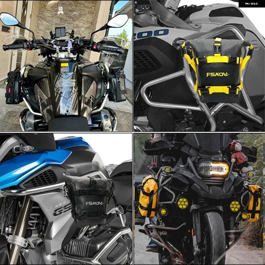並行輸入品防水 バッグ リペアツール 収納 バッグ ホンダ ADV750 X-ADV XADV X ADV 750 2017-2023 バイク フレーム クラッシュ バー バッグ