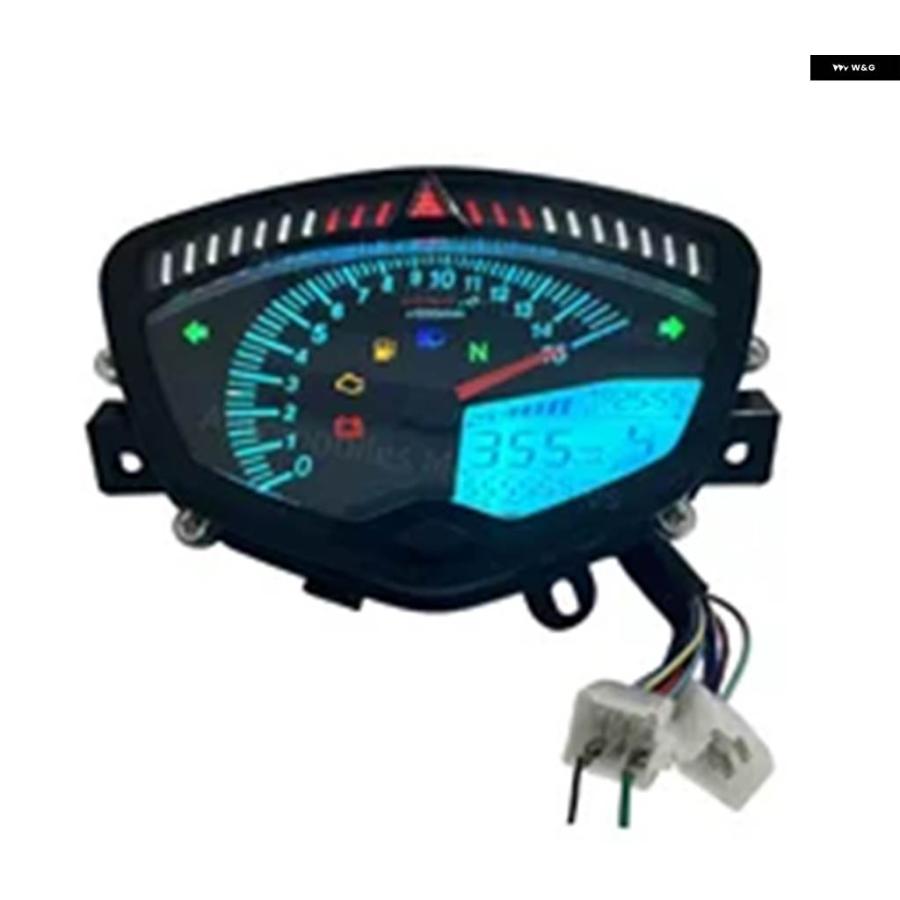 並行輸入品オートバイ タコメーター ヤマハ 135 LC V1/ ジュピター MX スナイパー デジタル オドメーター スピード メーター メーターゲージ UMA RACINGの画像