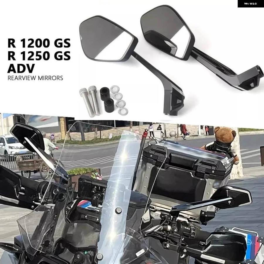 並行輸入品バイク バックミラー サイドミラー BMW R1250GS R1300GS