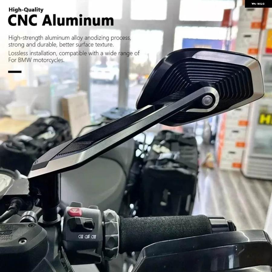 並行輸入品バイク バックミラー サイドミラー BMW R1250GS R1300GS