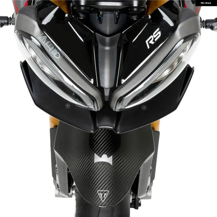 並行輸入品ストリートトリプル 765R 765S 765RS 2023-2025 1200RS バイク スポーツ ダウンフォース ネイキッド フロントスポイラー エアロダイナミック_4