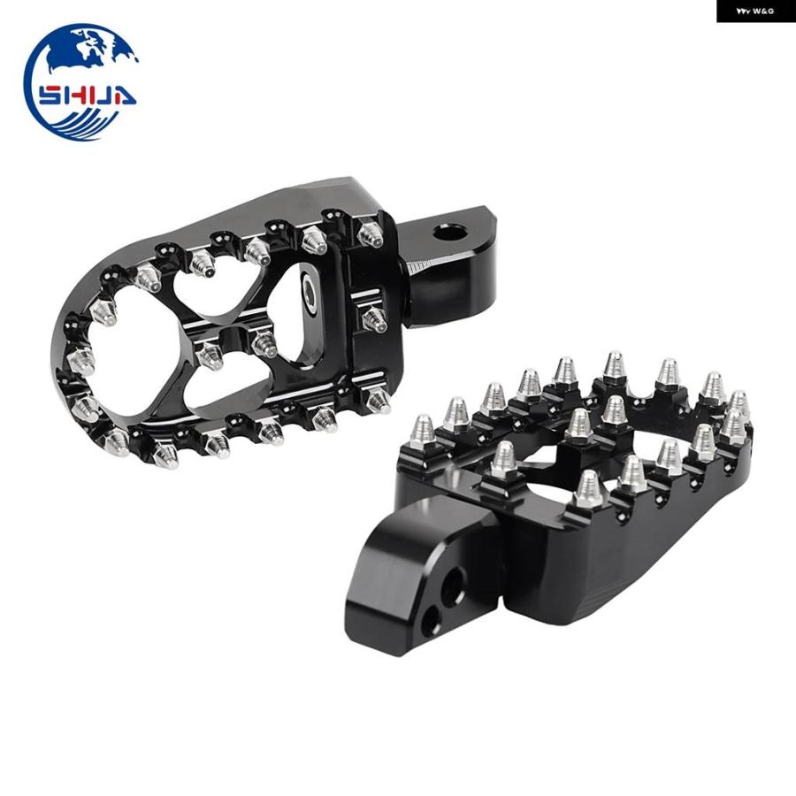並行輸入品ワイドファットMX スタイル リアパッセンジャー フットペグ ハーレー ソフテイル 2018-2023 ファットボブ FXFBS 114 ローライダー FXLR ブレ_1