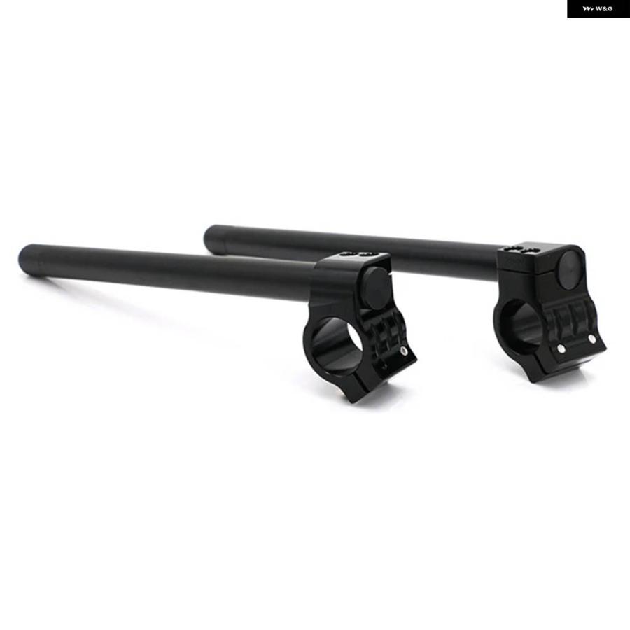 並行輸入品オートバイ ハンドルバー レーシング 調整可能 CNC 31/32/33/35//37/39/41/50/51MM フォーク クリップオン フォーク ハンドルバー ハンドルバ_3