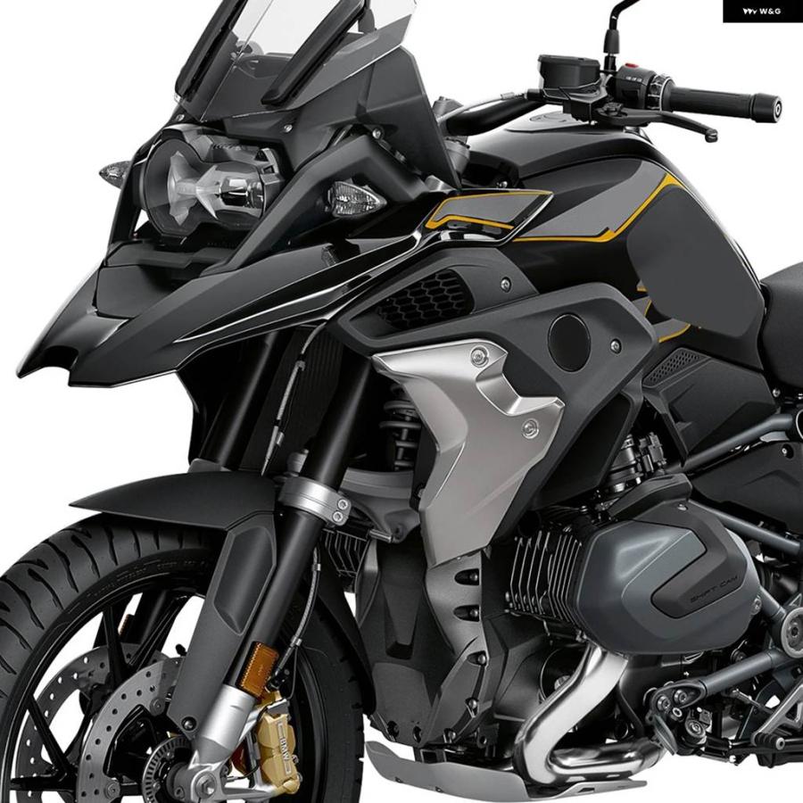 並行輸入品R1250GS フロント ラジエーター ガード フレーム サイド パネル フェアリング カバー BMW R1250GS R1250GS R1250GS 2018-23の画像