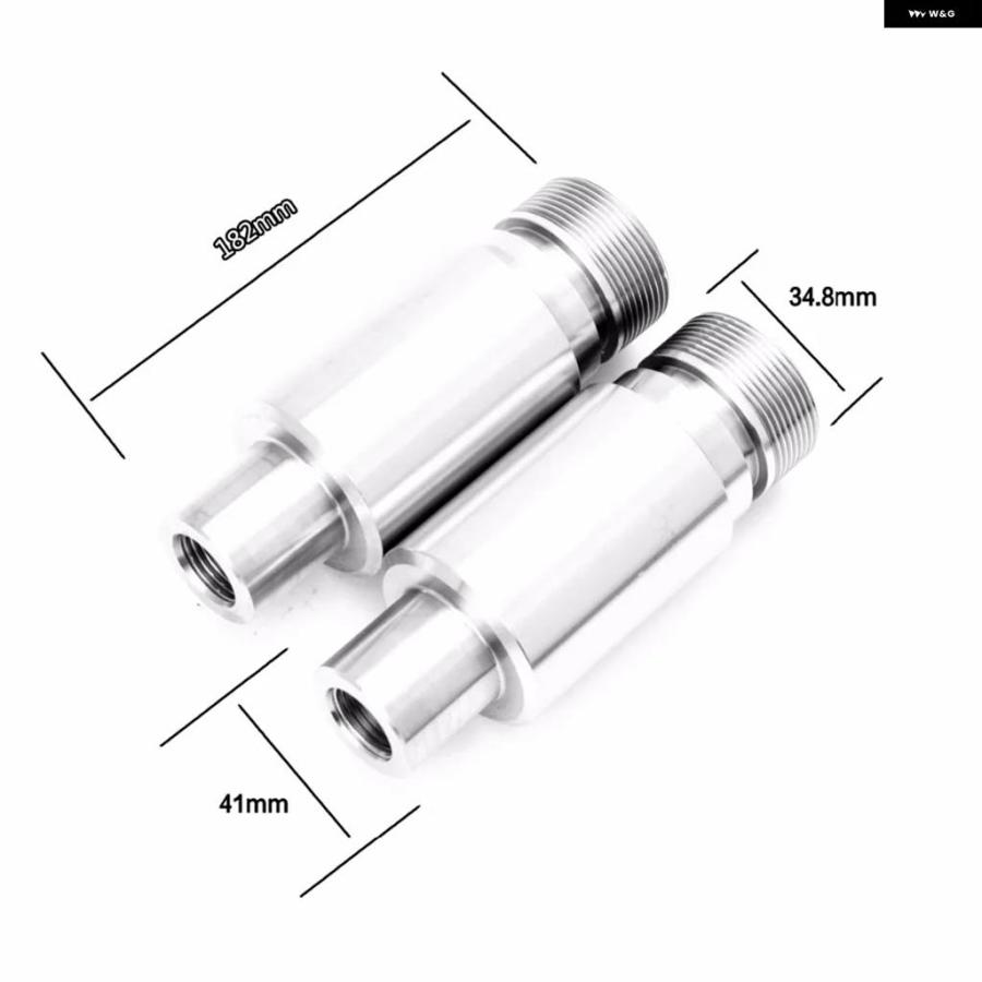並行輸入品41MM フォーク チューブ 2インチエクステンション ハーレー ストリートグライド ロードキング ドレッサー ソフテイル モデルの画像