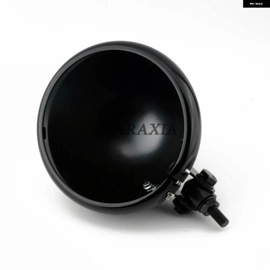 並行輸入品 バイク 5.75インチ ヘッドライト 電球 バケット ハウジング ハーレー ホンダ ヤマハ カワサキ 5-3/4インチ LED ヘッドランプ シェルの画像