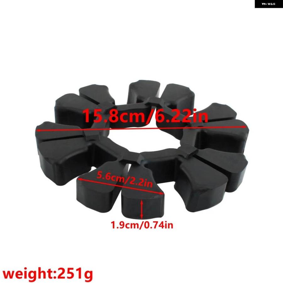並行輸入品オートバイ ブラックリアホイールバッファーゴムST スプロケット シートゴムバッファーブロック カワサキ EX250 EX300 EX400 EX500 Z400/Z500の画像