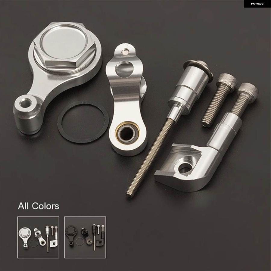 並行輸入品オートバイ ステアリングスタビライズ ダンパー ブラケット マウント CNC バイク ヤマハ 2016-2002 2020-2006の画像