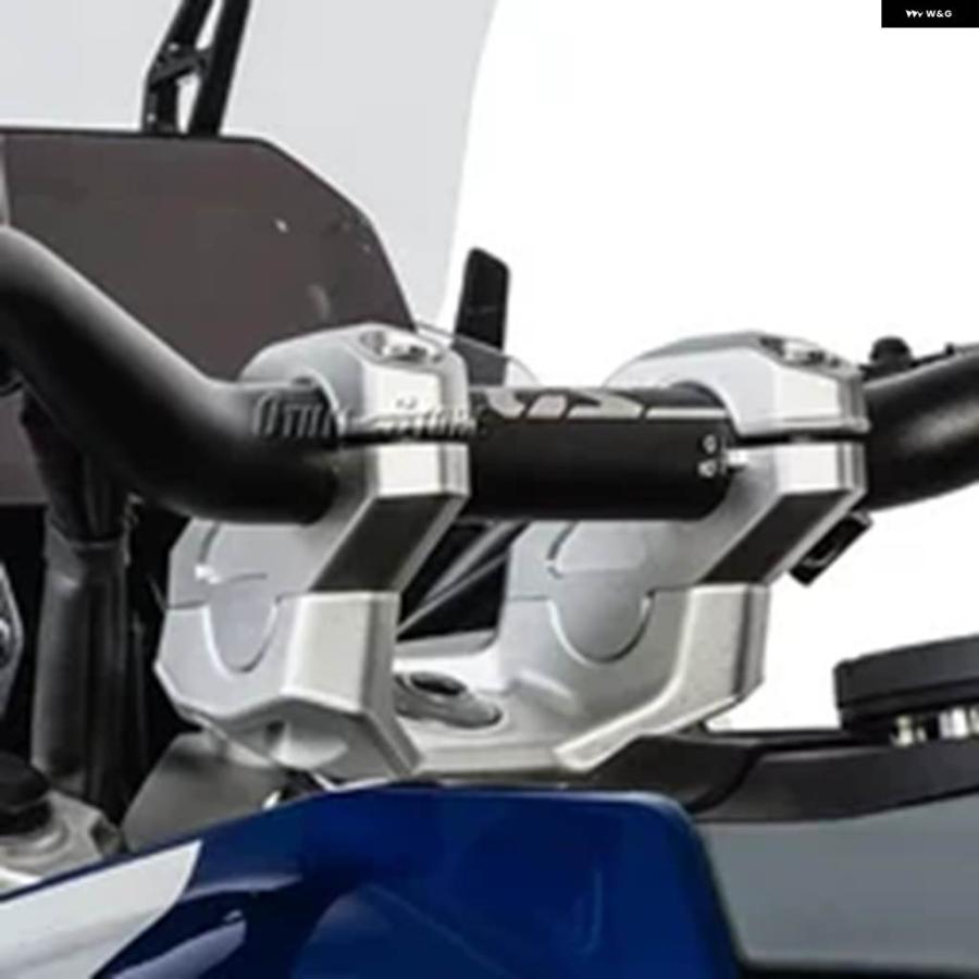 並行輸入品オートバイ ハンドルバー ライザー BMW R1300GS R1300GSA R1300GS ADVENTURE 2023-2025 ハンドルバー マウント クランプ 延長 アダプター_4