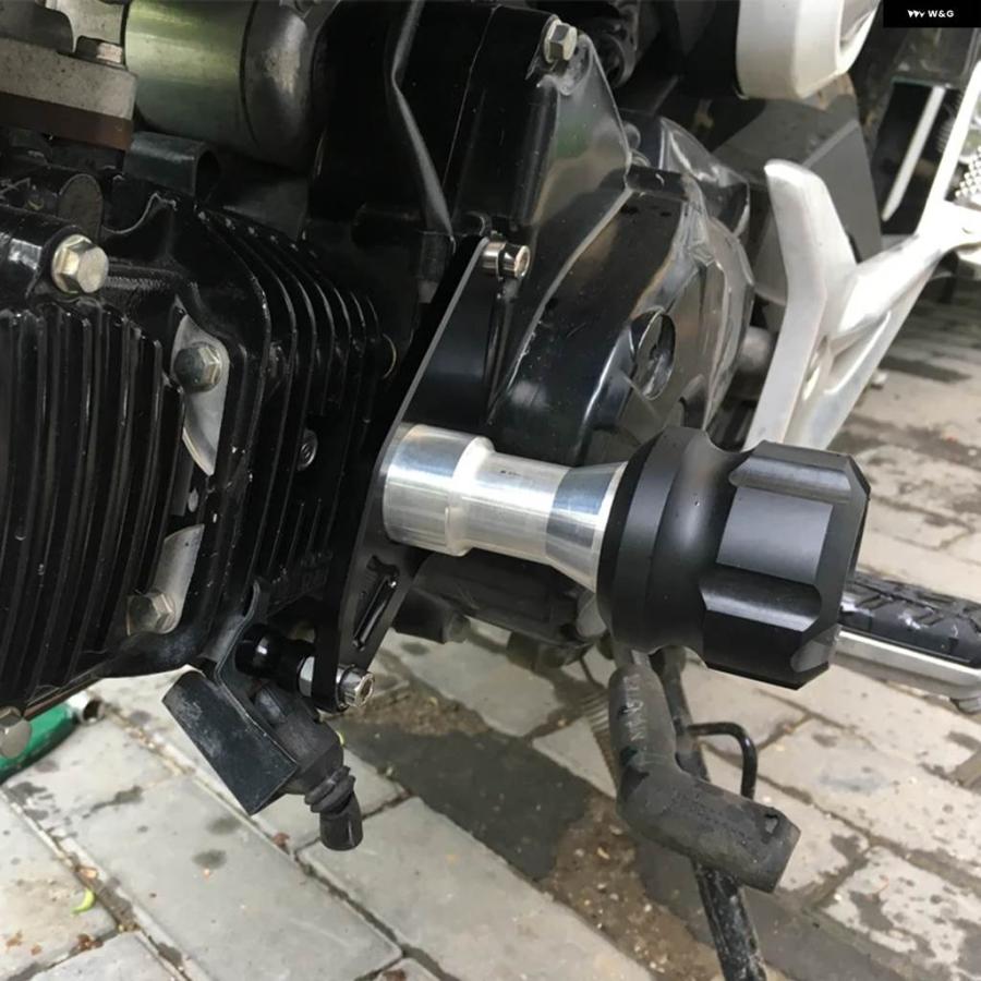並行輸入品バイク アクセサリー エンジン クラッシュ パッド フレーム スライダー プロテクター ガード ホンダ GROM MSX125 MSX125SF SF 2013-2020_7