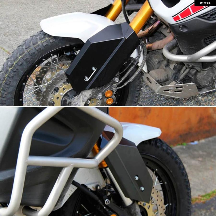 並行輸入品ヤマハ XTZ 1200 スーパーテネレ XT1200Z / ES 2010 - 2021 バイク アクセサリー ブラック フロント フォーク ガード_2