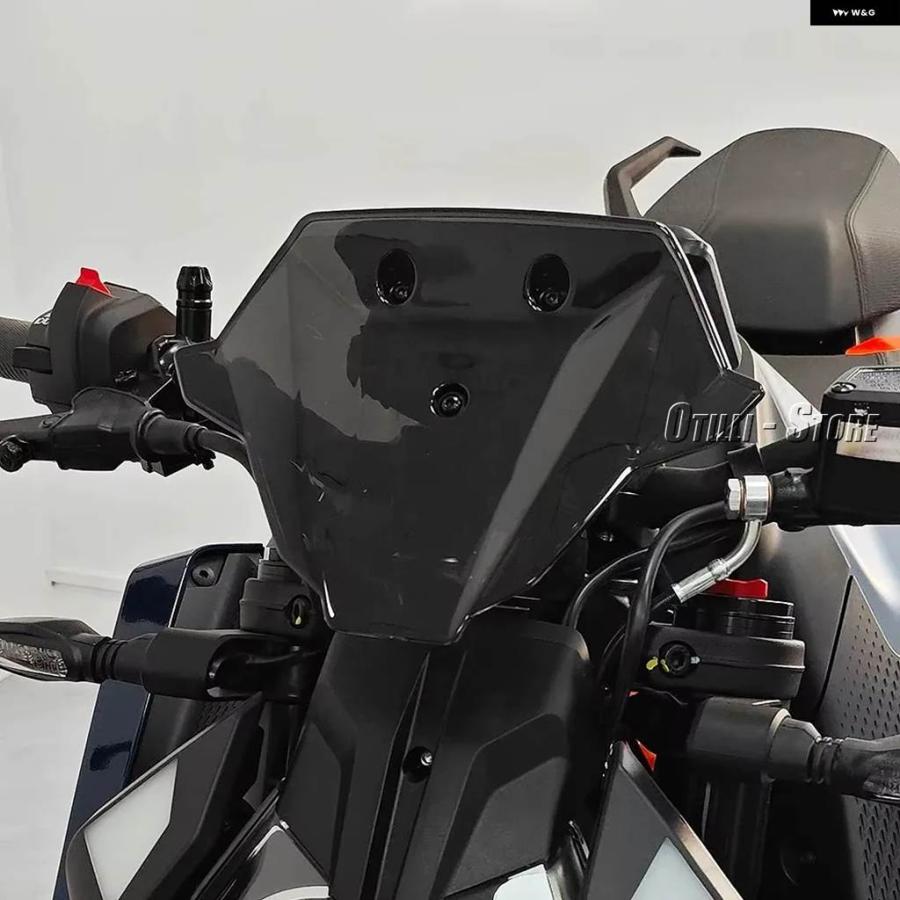 並行輸入品オートバイ アクセサリー スポーツ ウィンドシールド ウィンドスクリーン バイザー バイザーキット 990 DUKE 990DUKE 990 DUKE 990DUKE 2024の画像