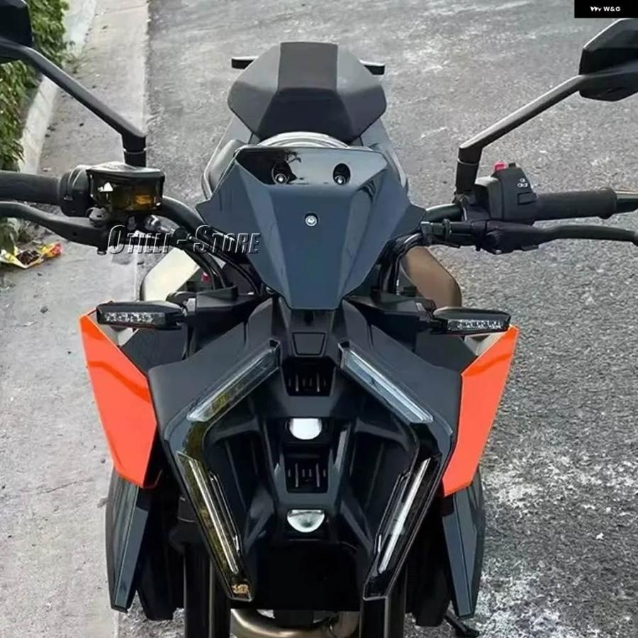 並行輸入品オートバイ アクセサリー スポーツ ウィンドシールド ウィンドスクリーン バイザー バイザーキット 990 DUKE 990DUKE 990 DUKE 990DUKE 2024の画像