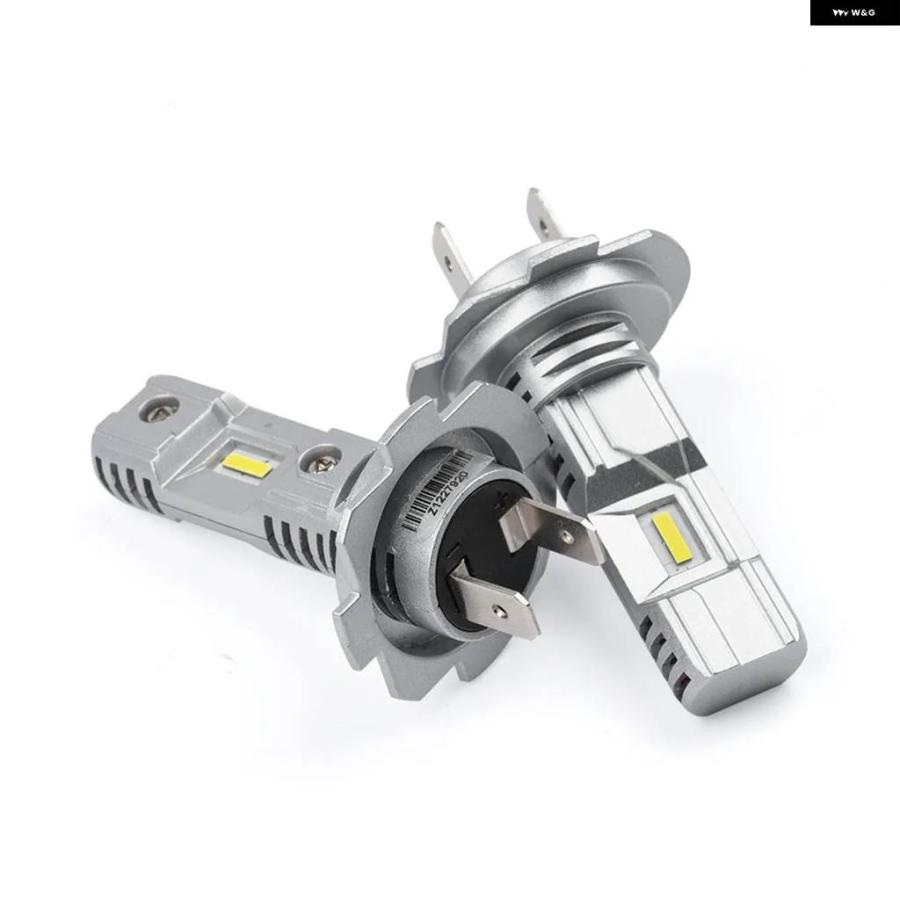 並行輸入品2個 H7 LED 電球 車用 ヘッドライト ロービーム 6500K ホワイト オートライト FIAT DOBLO CARGO 2011-2022 CANバス アダプター 不要_1