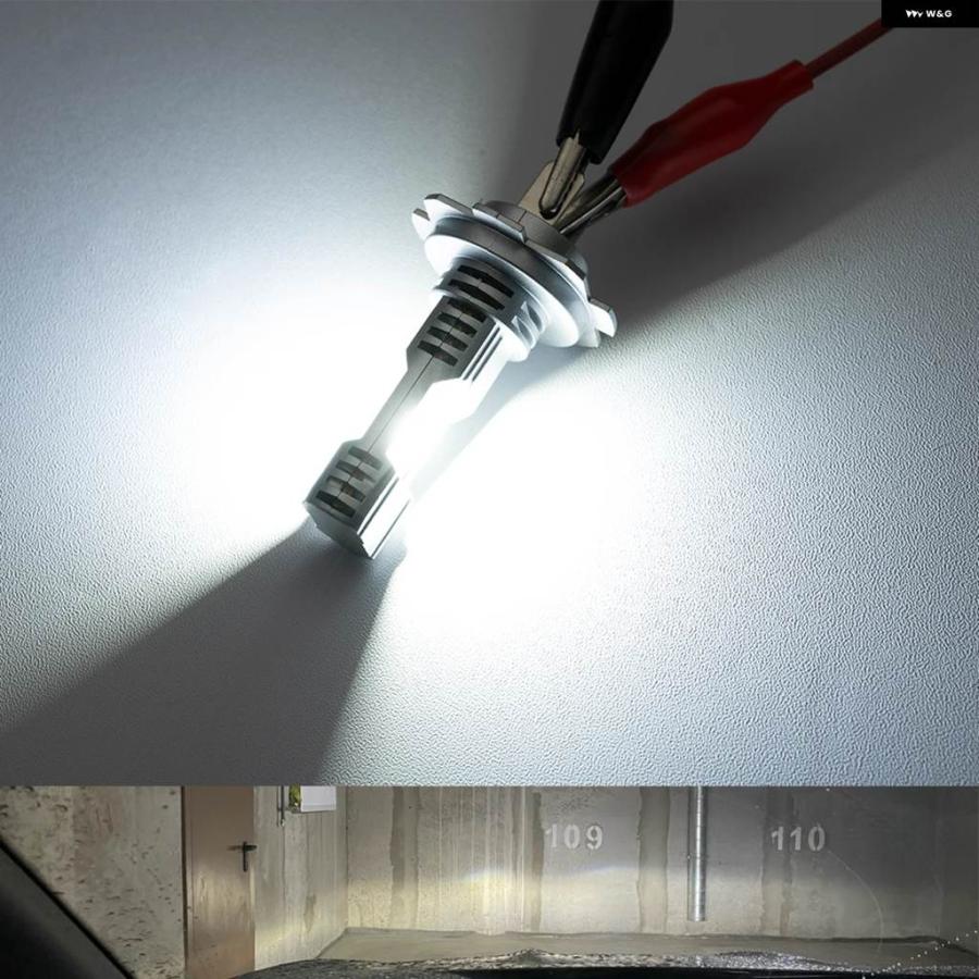 並行輸入品2個 H7 LED 電球 車用 ヘッドライト ロービーム 6500K ホワイト オートライト FIAT DOBLO CARGO 2011-2022 CANバス アダプター 不要_2